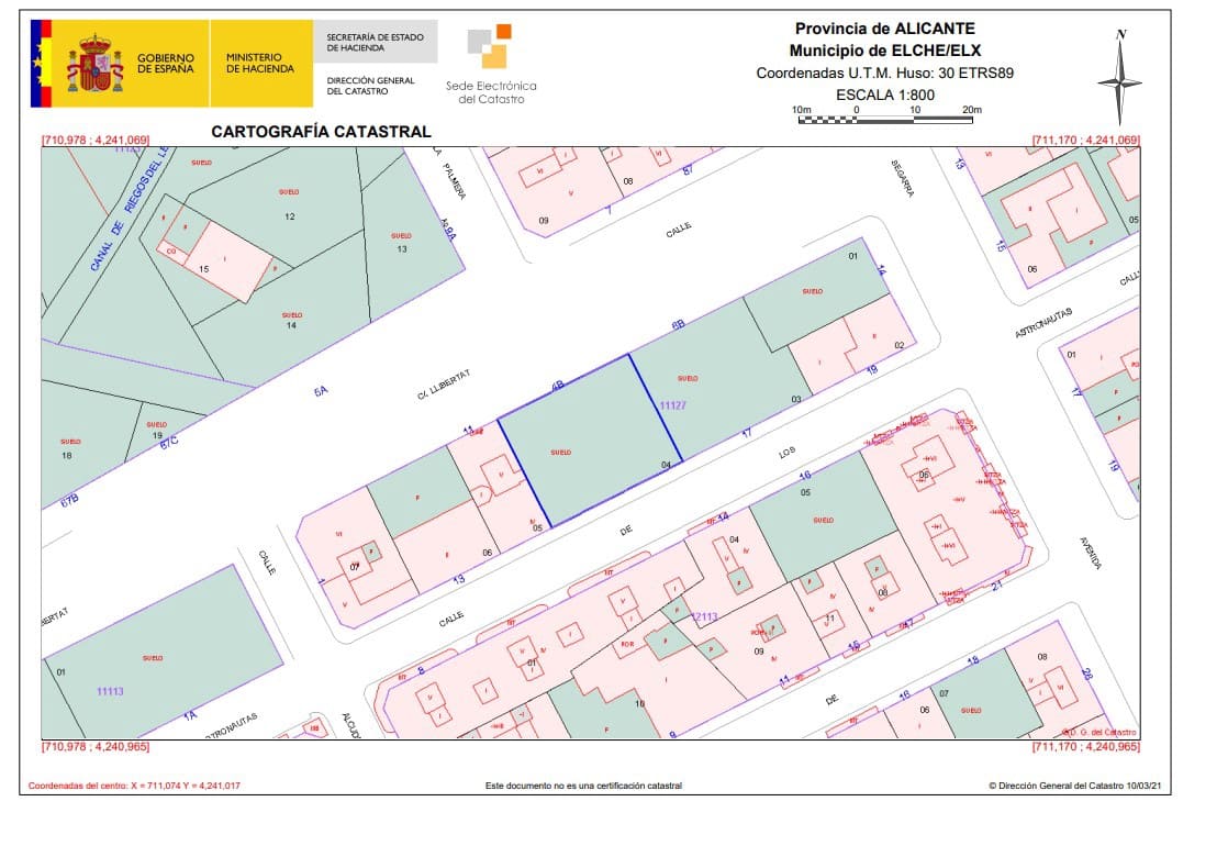 Byggegrund til salg i Torrellano - € 360.000 (Ref: 9449542)