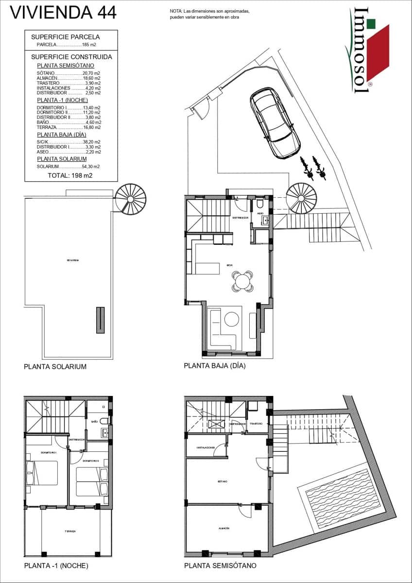 3 quarto Moradia Geminada para venda em Algorfa com piscina - 465 000 € (Ref: 8946202)