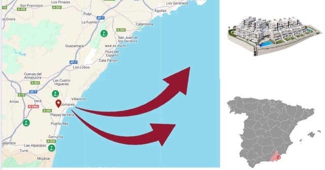 3 bedroom Apartment for sale in Vera with pool garage - € 255,000 (Ref: 9520853)