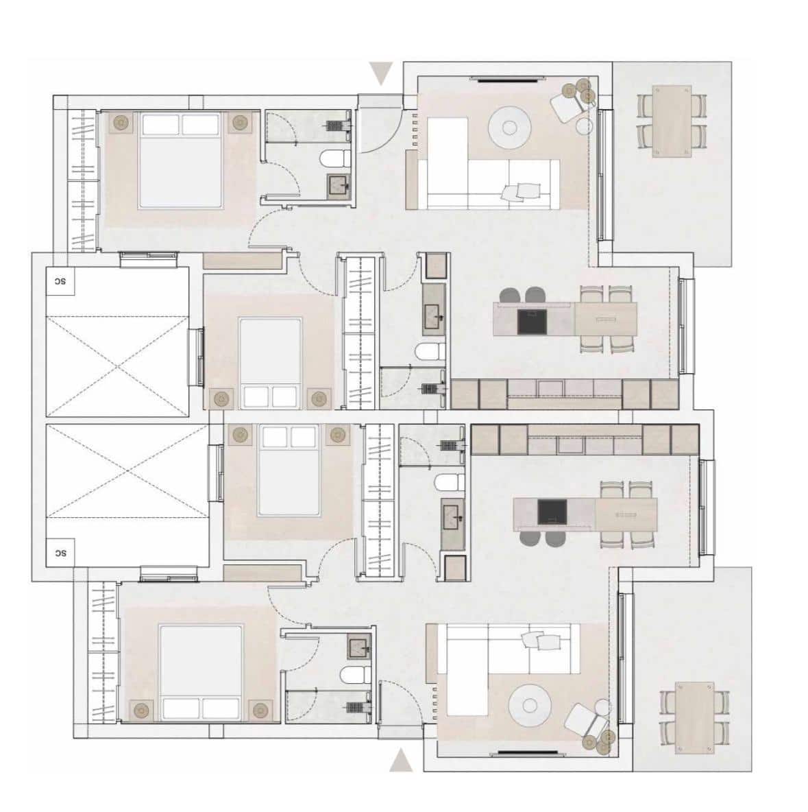 2 quarto Apartamento para venda em Mojacar com garagem - 350 000 € (Ref: 9916972)