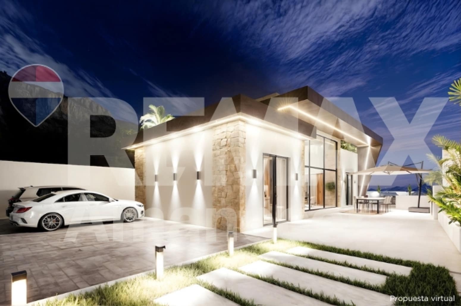 Chalet de 3 habitaciones en Polop en venta con piscina garaje - 590.000 € (Ref: 9428799)