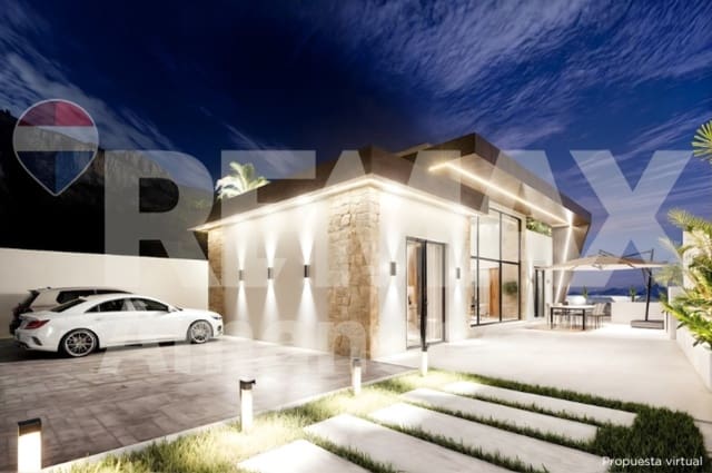 3 bedroom Villa for sale in Polop with pool garage - € 590,000 (Ref: 9428799)