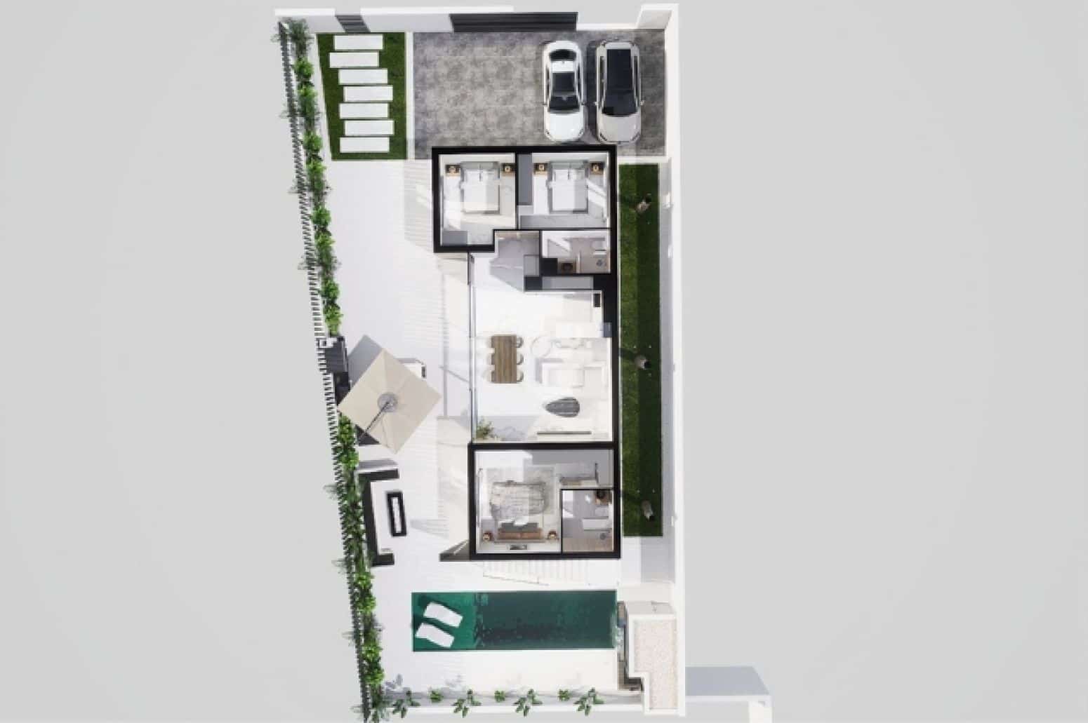 3 sypialnia Willa na sprzedaż w Polop z garażem - 590 000 € (Ref: 9847517)
