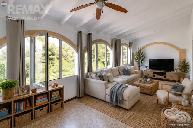 3 soverom Villa til salgs i Cap Martí - El Tossalet - Pinomar, Javea / Xàbia med svømmebasseng - € 640 000 (Ref: 9855463)