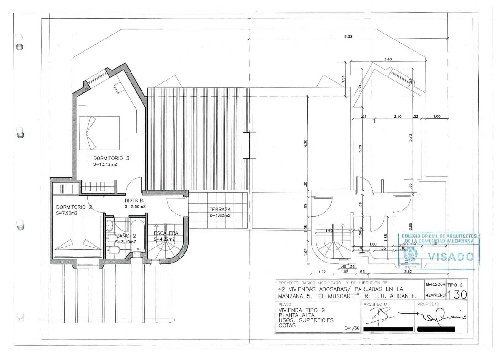 4 camera da letto Villetta Bifamiliare in vendita in Relleu con garage - 240.000 € (Rif: 9945722)