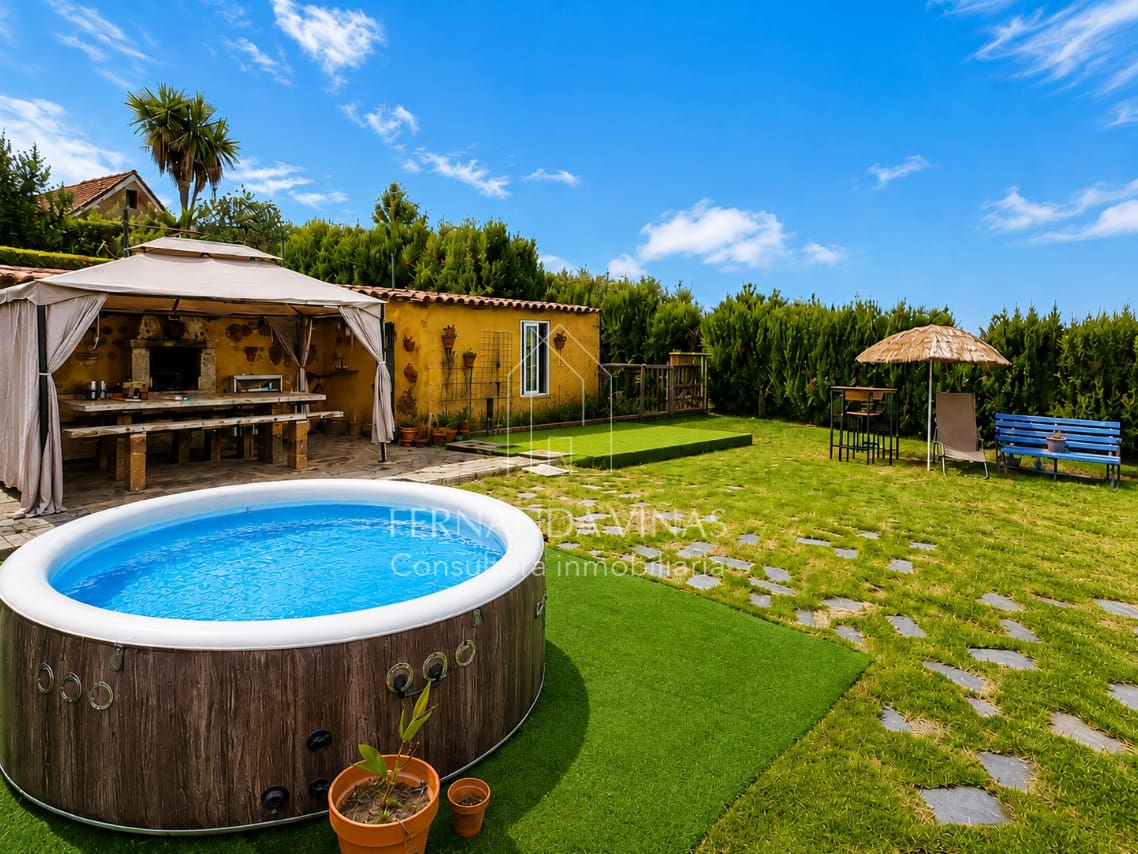 5 sypialnia Willa na sprzedaż w Pazos de Borben z garażem - 480 000 € (Ref: 10007585)