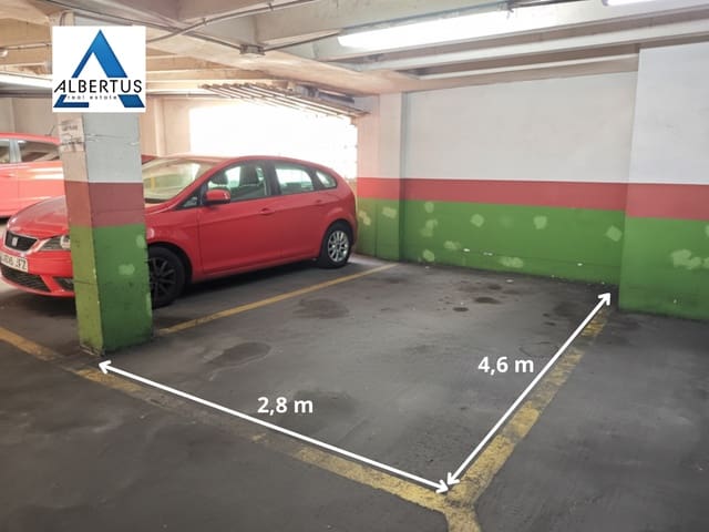 Garasje til salgs i Ensanche - Diputacion, Alicante by - € 31 000 (Ref: 9269215)