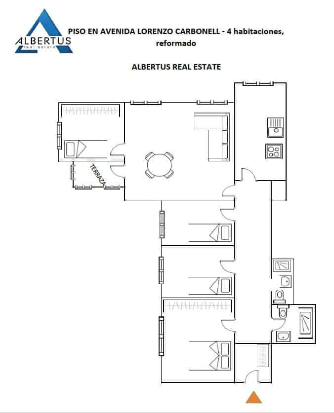 4 camera da letto Appartamento in vendita in Alicante citta - 288.500 € (Rif: 9533041)