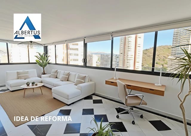 3 soveværelse Lejlighed til salg i Benidorm med swimmingpool - € 310.000 (Ref: 9536085)