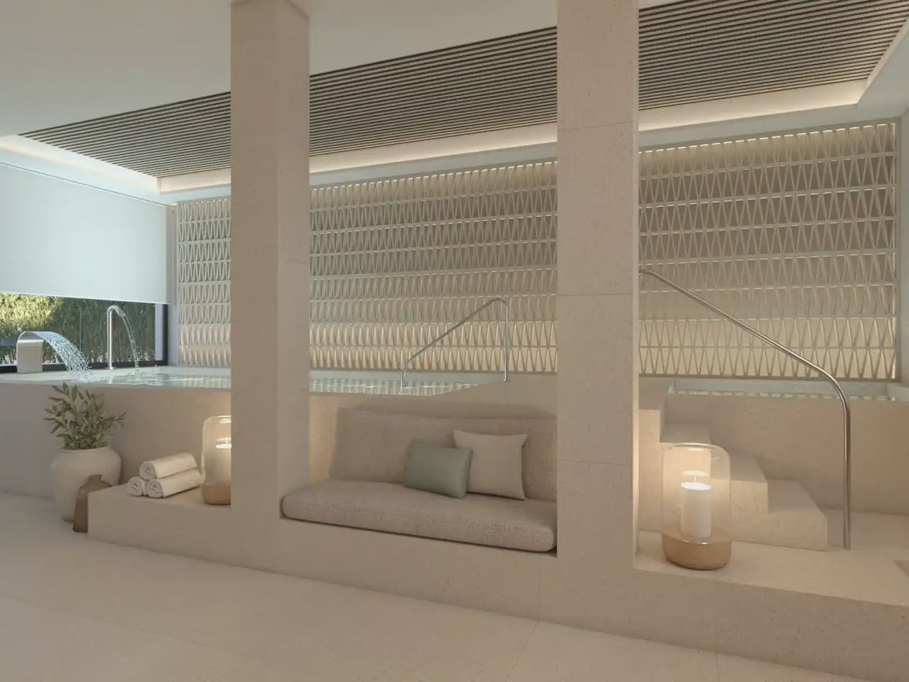 2 sovrum Lägenhet till salu i Cubelles med pool - 365 000 € (Ref: 10048170)
