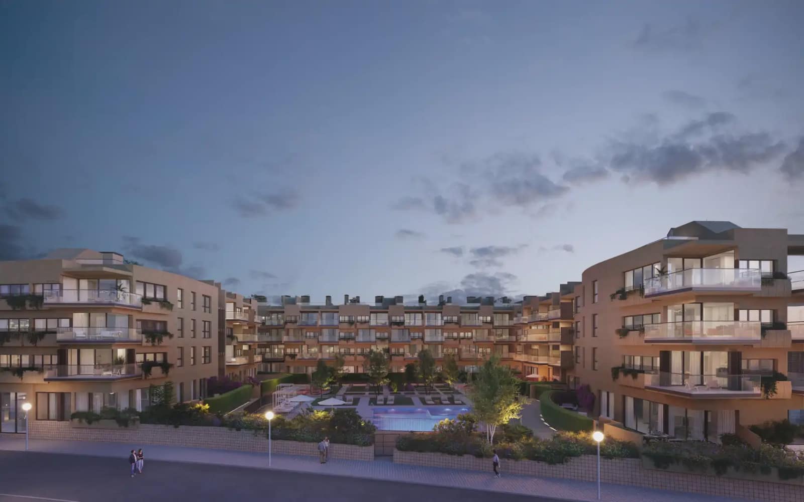 2 sovrum Lägenhet till salu i Cubelles med pool - 365 000 € (Ref: 10048170)