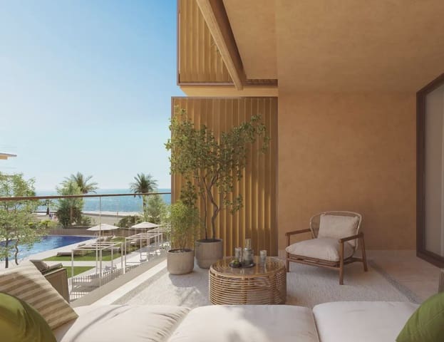 2 sovrum Lägenhet till salu i Cubelles med pool - 365 000 € (Ref: 10048170)