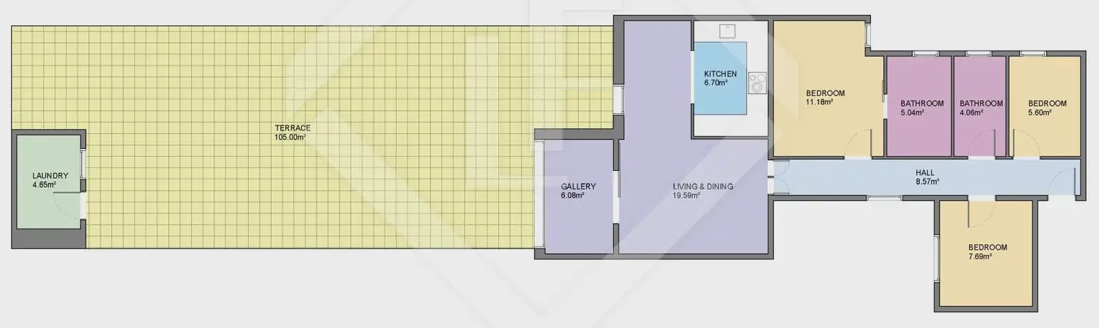 3 sypialnia Mieszkanie na sprzedaż w Miasto Barcelona - 775 000 € (Ref: 10048186)