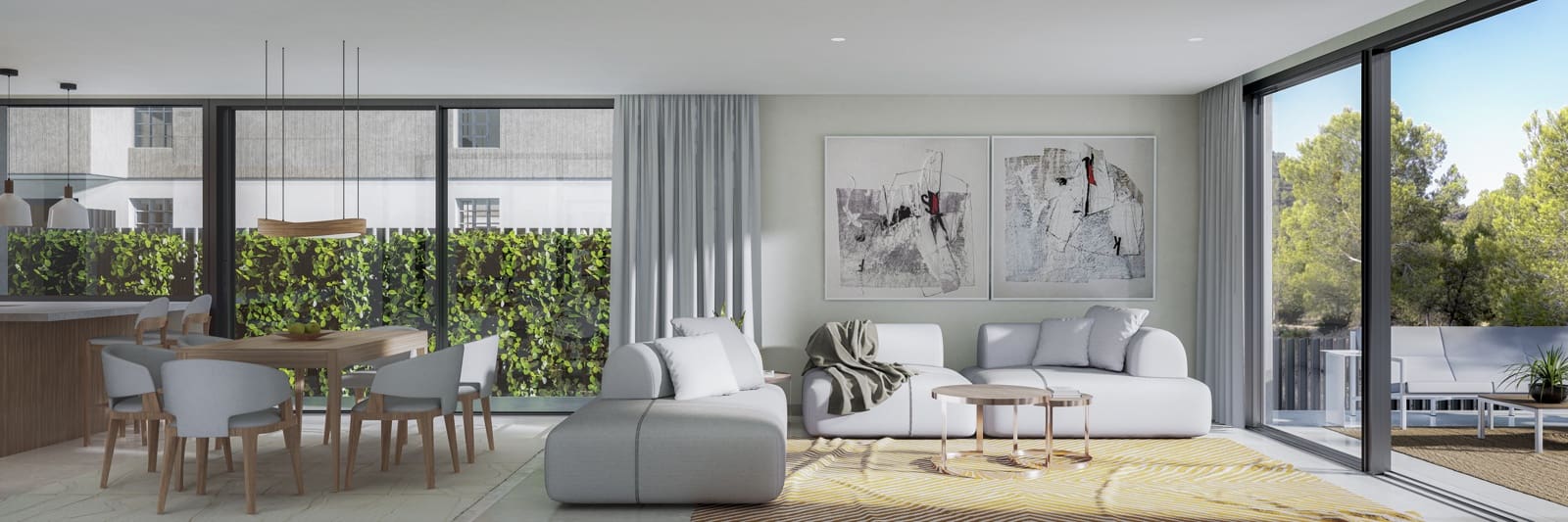 3 quarto Moradia Geminada para venda em Santa Eulalia / Santa Eularia com piscina garagem - 1 250 000 € (Ref: 8920856)