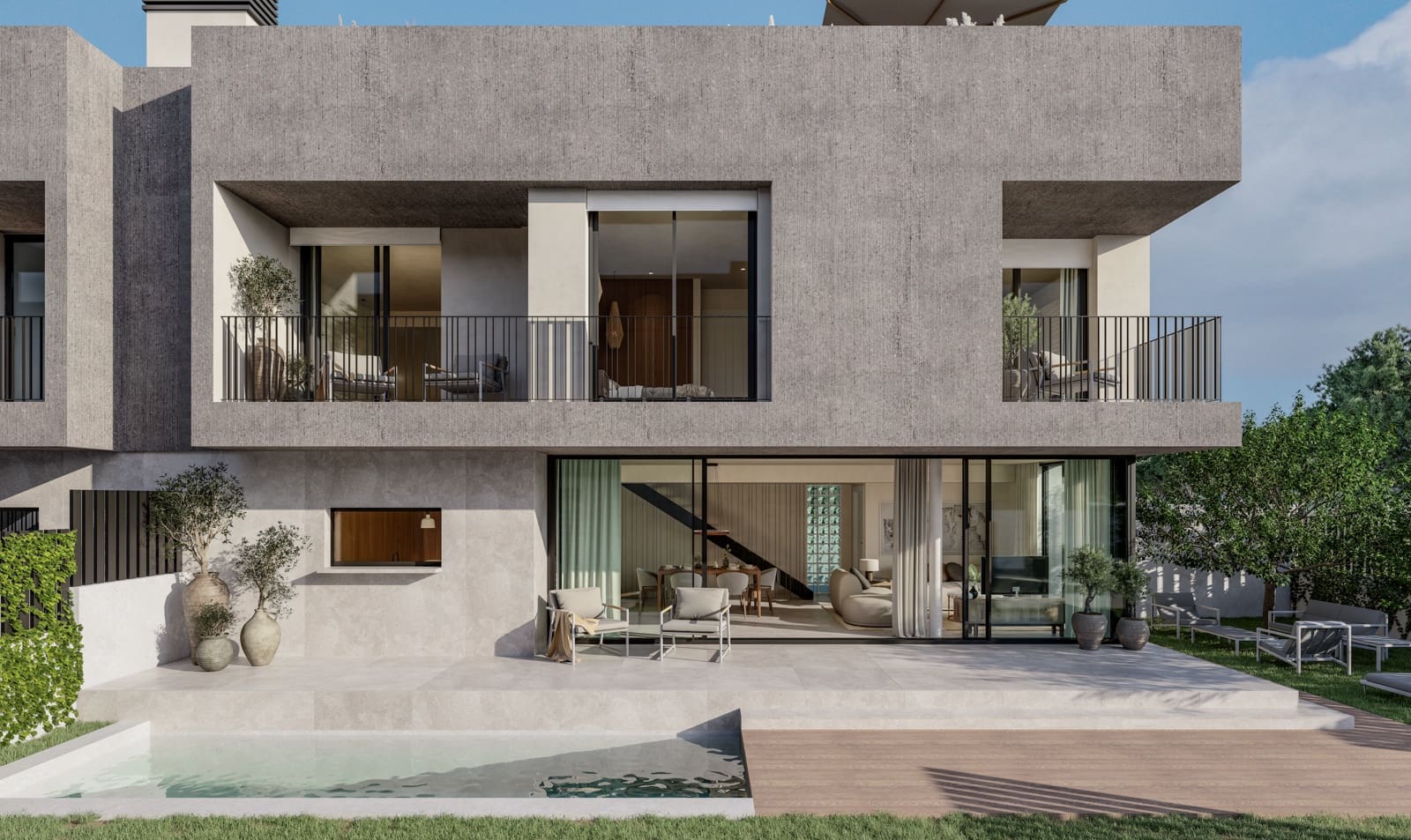3 bedroom Semi-detached Villa for sale in Santa Eulalia / Santa Eularia with pool garage - € 1,250,000 (Ref: 8920856)