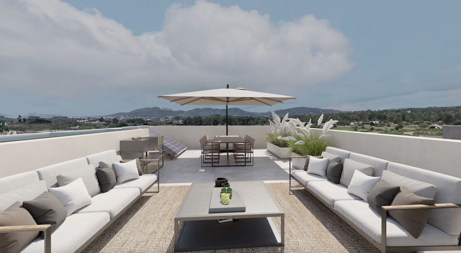 4 makuuhuone Huvila myytävänä paikassa Santa Eulalia / Santa Eularia mukana uima-altaan 
autotalli - 1 800 000 € (Ref: 8922381)