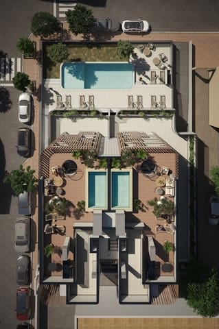 3 sypialnia Apartament na sprzedaż w Sant Antoni de Portmany z basenem garażem - 675 000 € (Ref: 9267766)