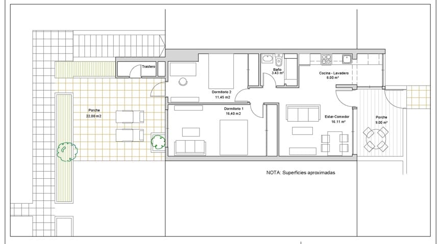 Bungalow till salu i Orihuela Costa med garage - 199 000 € (Ref: 10151591)