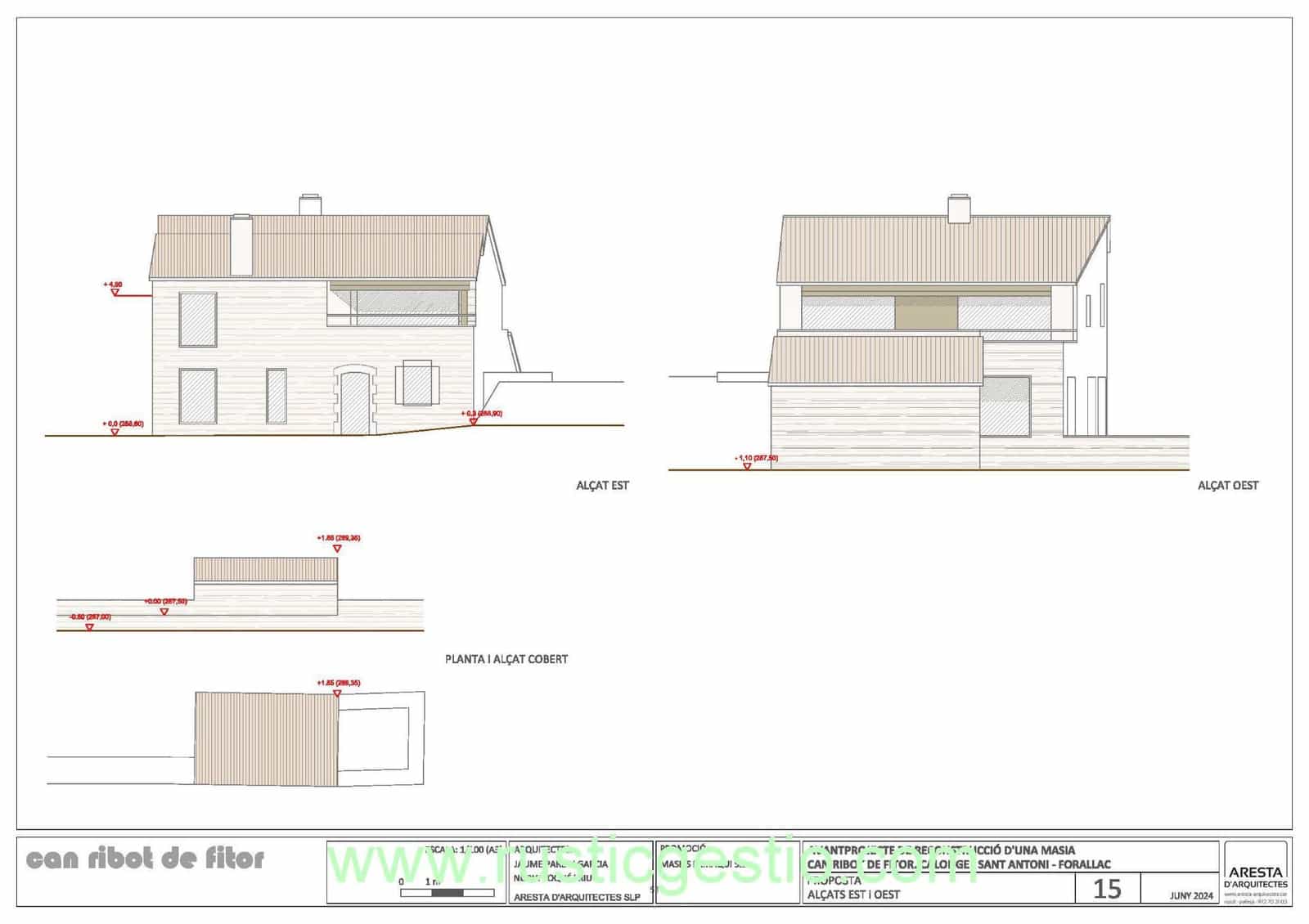 8 soveværelse Finca/Landehus til salg i Calonge i Sant Antoni - € 295.000 (Ref: 9168643)