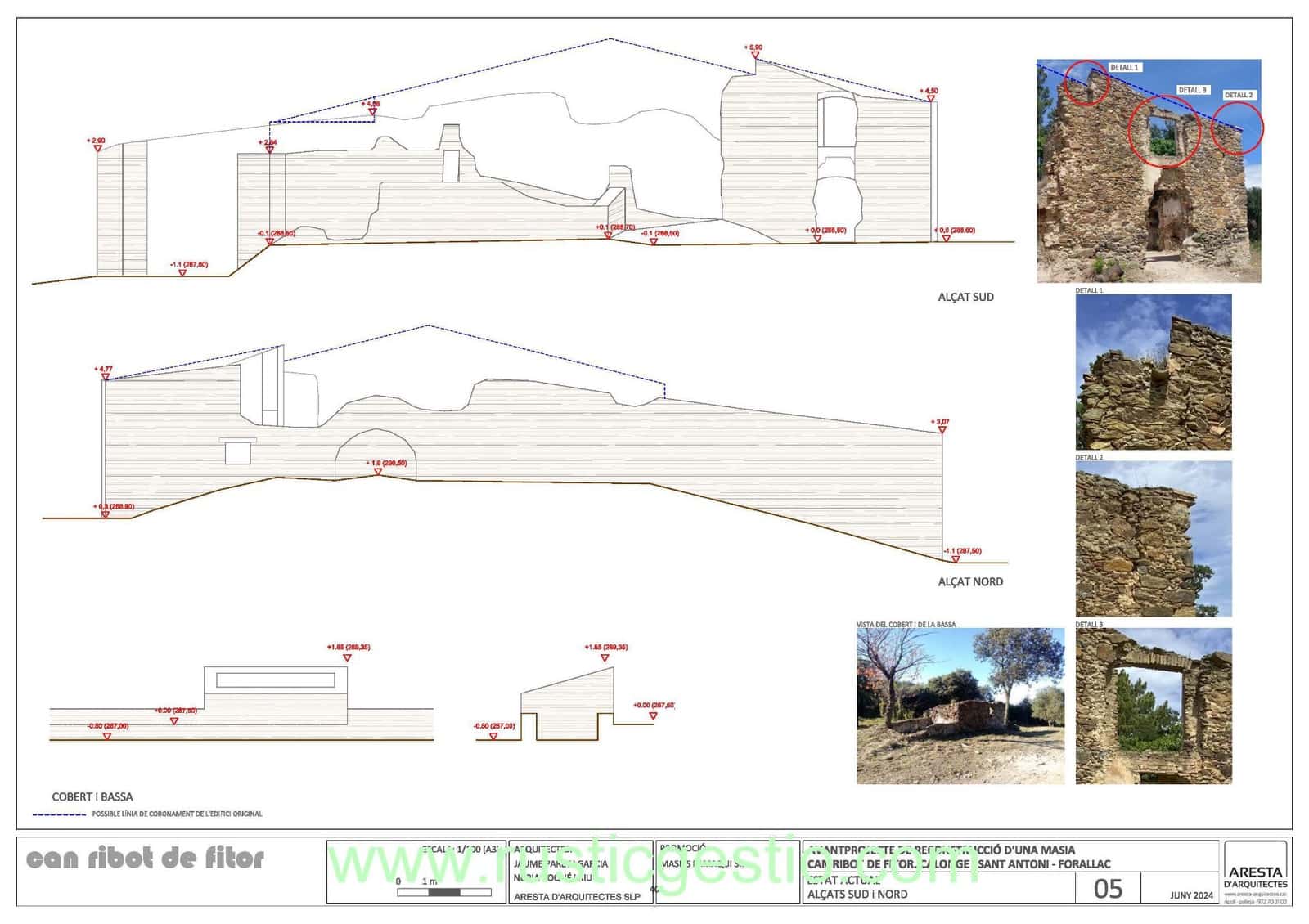 8 soveværelse Finca/Landehus til salg i Calonge i Sant Antoni - € 295.000 (Ref: 9168643)