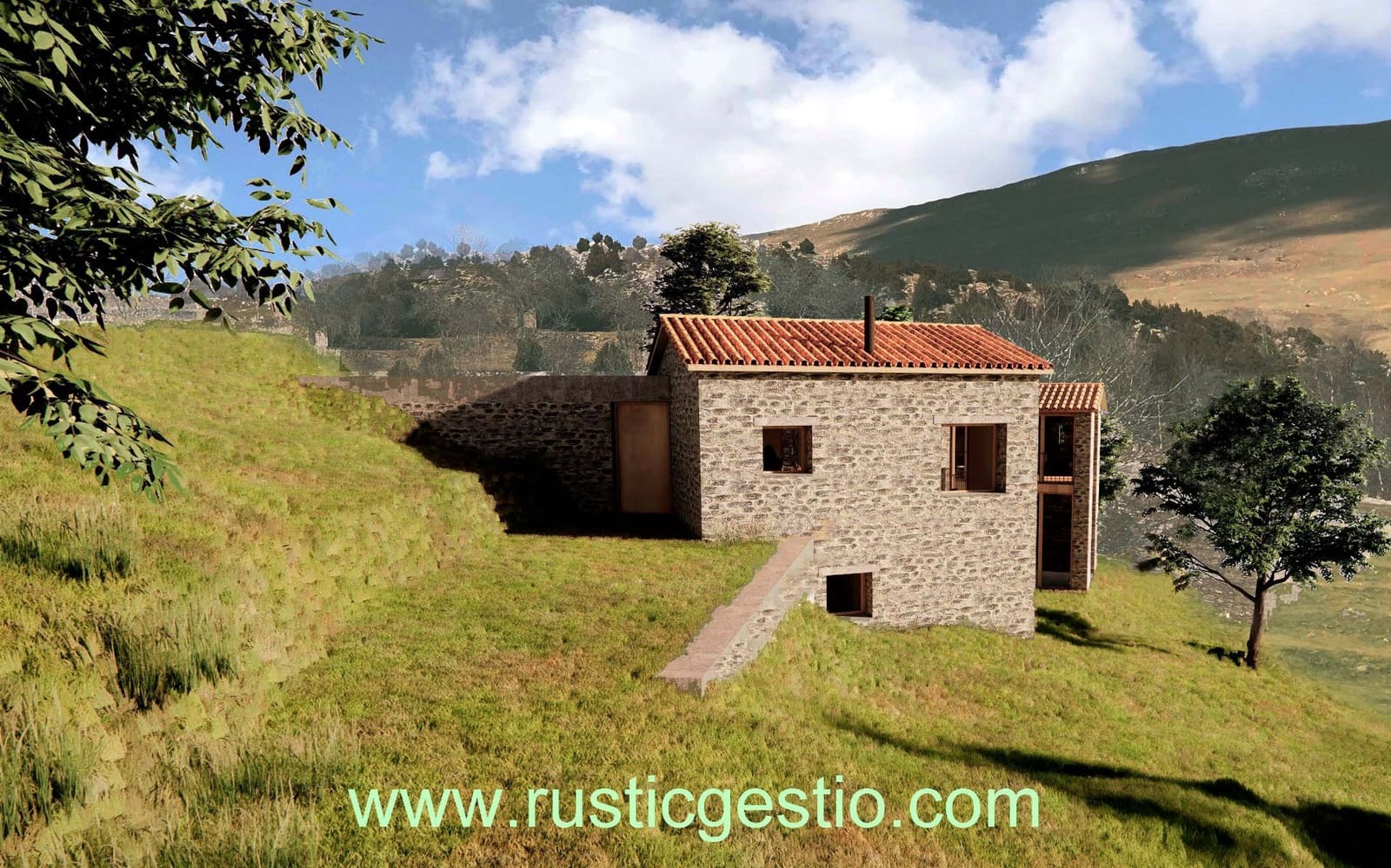 Ruin til salg i Ogassa - € 295.000 (Ref: 9168658)