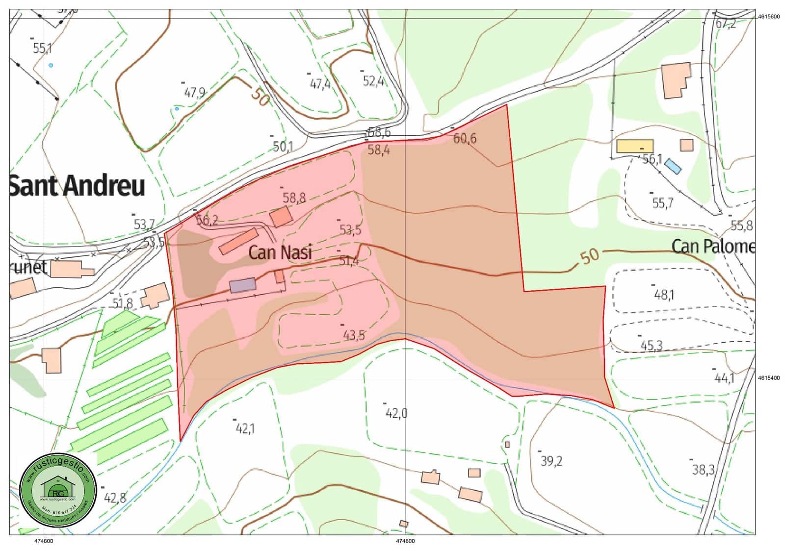 5 chambre Finca/Maison de Campagne à vendre à Tordera avec piscine - 608 000 € (Ref: 9685654)