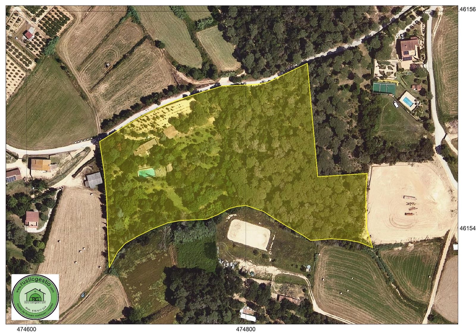 5 chambre Finca/Maison de Campagne à vendre à Tordera avec piscine - 608 000 € (Ref: 9685654)