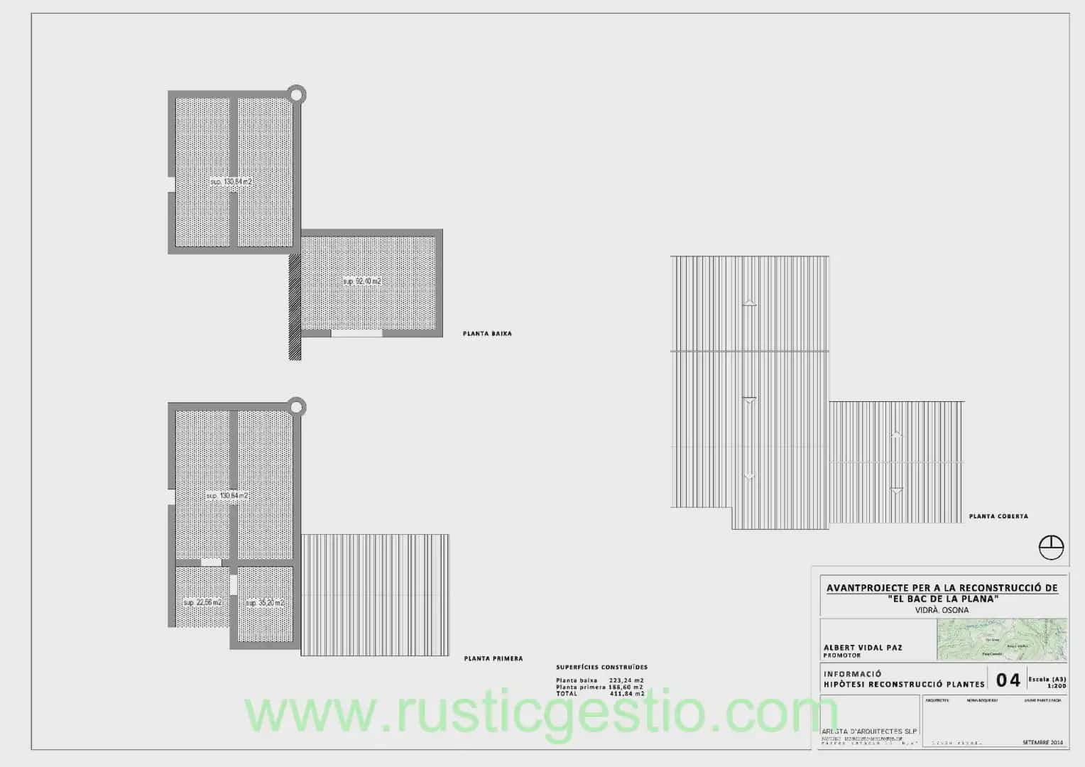 Ruina na sprzedaż w Vidra - 180 000 € (Ref: 9895408)