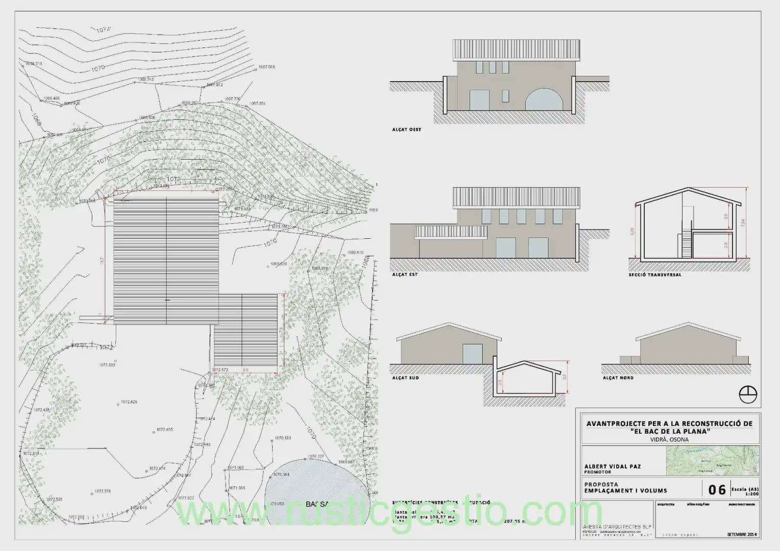 Ruina na sprzedaż w Vidra - 180 000 € (Ref: 9895408)