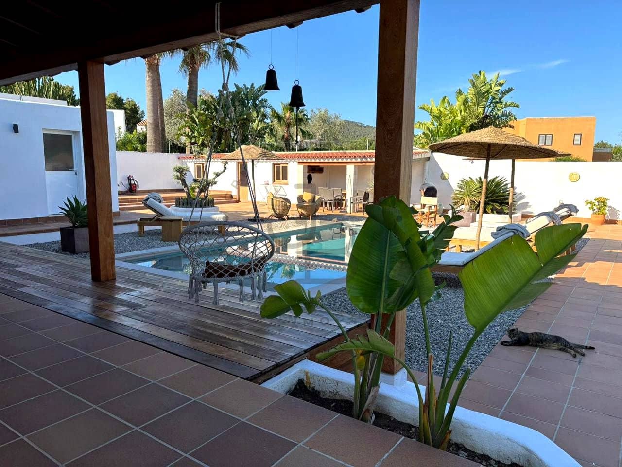 4 soverom Villa til leie i San Jose / Sant Josep de Sa Talaia med svømmebasseng garasje - € 4 800 (Ref: 9105343)