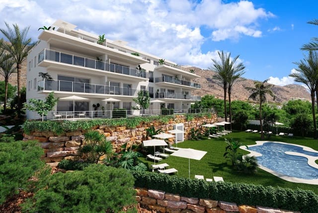 3 makuuhuone Kattohuoneisto myytävänä paikassa Golf Bahía, Finestrat mukana uima-altaan 
autotalli - 675 000 € (Ref: 10062564)