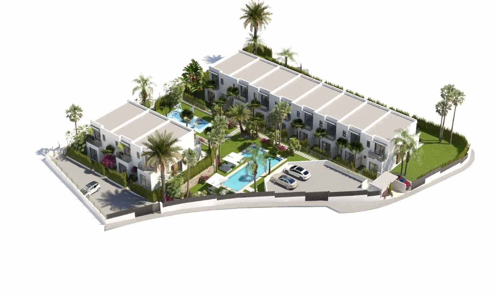 3 slaapkamer Halfvrijstaande villa te koop in Finestrat met zwembad garage - € 525.000 (Ref: 10062571)