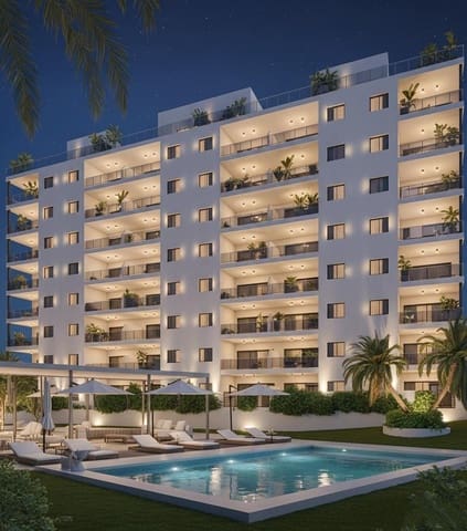 2 soveværelse Lejlighed til salg i Finestrat med swimmingpool garage - € 349.000 (Ref: 10062594)