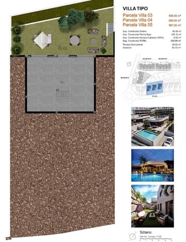 3 sypialnia Willa na sprzedaż w Balcón de Finestrat - Terra Marina, Finestrat z basenem garażem - 725 000 € (Ref: 10062600)
