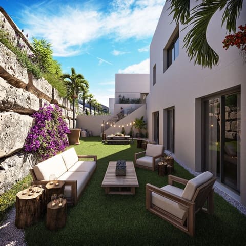 3 sypialnia Willa na sprzedaż w Balcón de Finestrat - Terra Marina, Finestrat z basenem garażem - 725 000 € (Ref: 10062600)