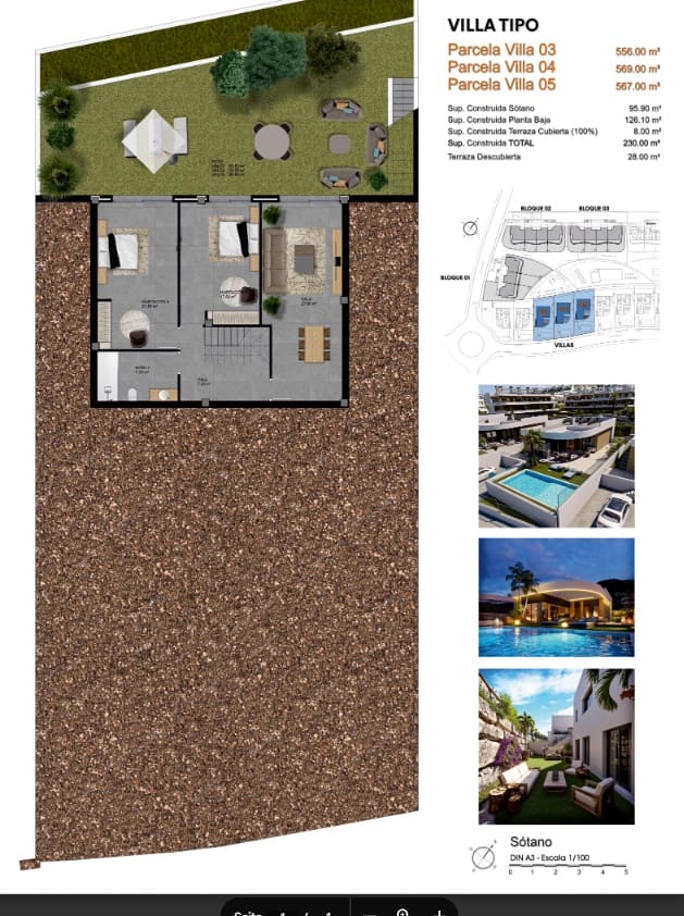 3 sypialnia Willa na sprzedaż w Finestrat z basenem garażem - 725 000 € (Ref: 10062600)