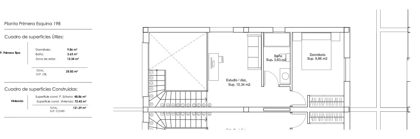 2 slaapkamer Halfvrijstaande villa te koop in Santa Pola met zwembad garage - € 280.000 (Ref: 10062601)