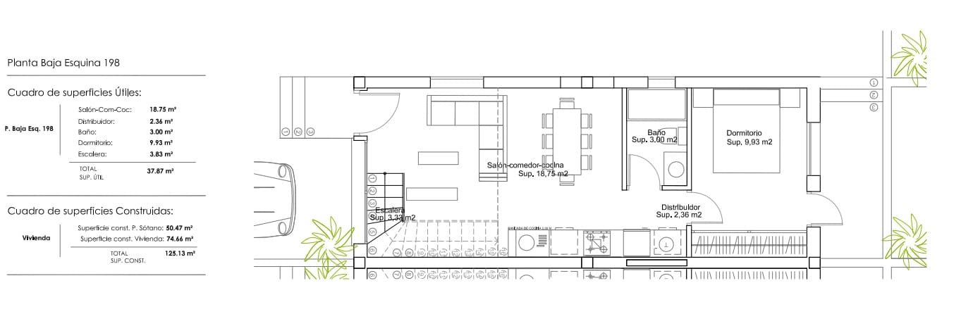 2 slaapkamer Halfvrijstaande villa te koop in Santa Pola met zwembad garage - € 280.000 (Ref: 10062601)