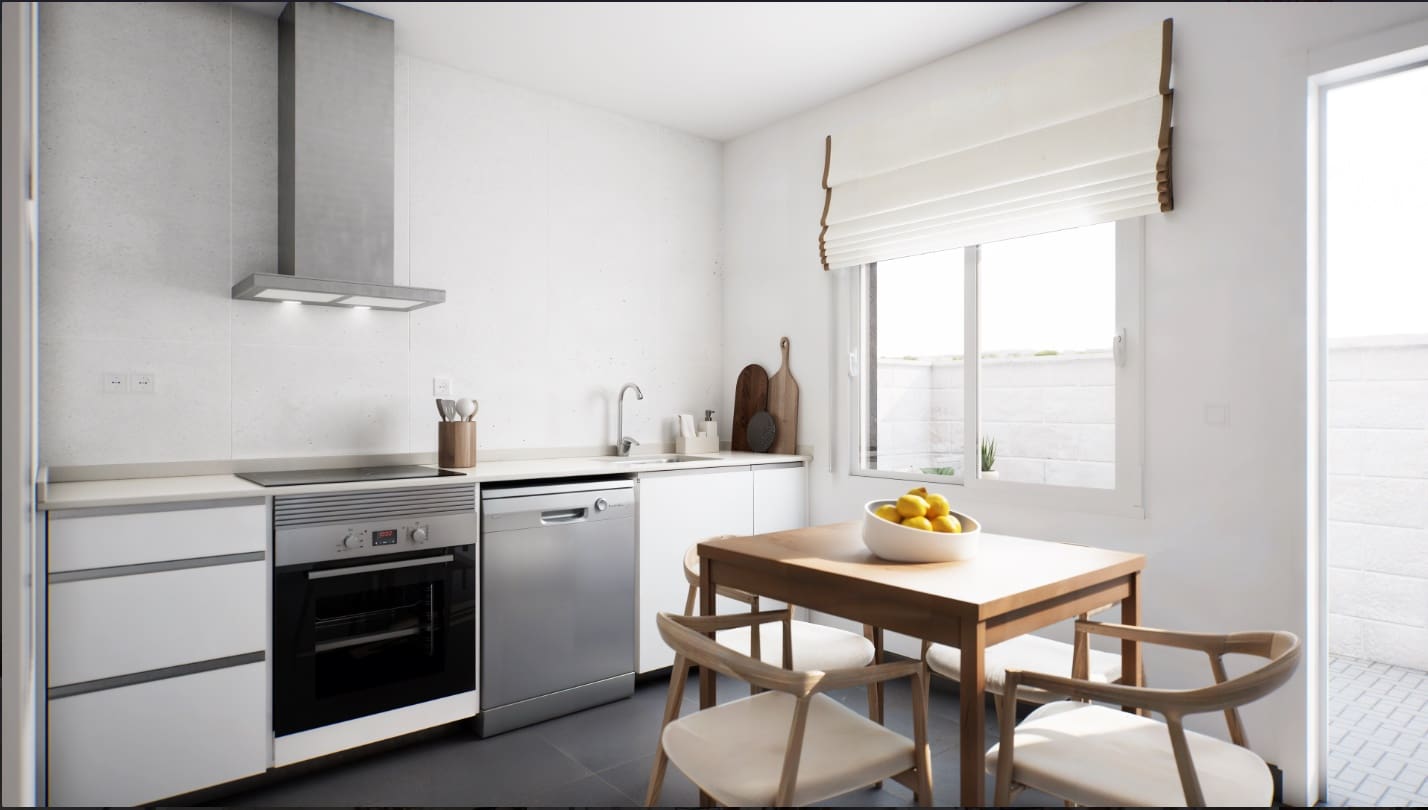 2 slaapkamer Halfvrijstaande villa te koop in Santa Pola met zwembad garage - € 280.000 (Ref: 10062601)