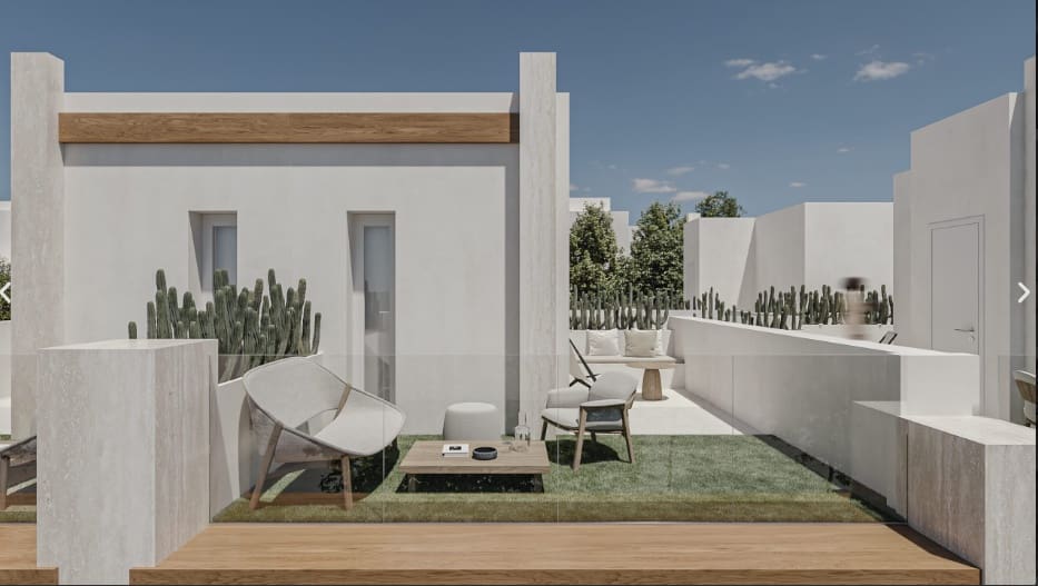 2 makuuhuone Bungalow myytävänä paikassa Gran Alacant mukana uima-altaan 
autotalli - 306 000 € (Ref: 10062602)