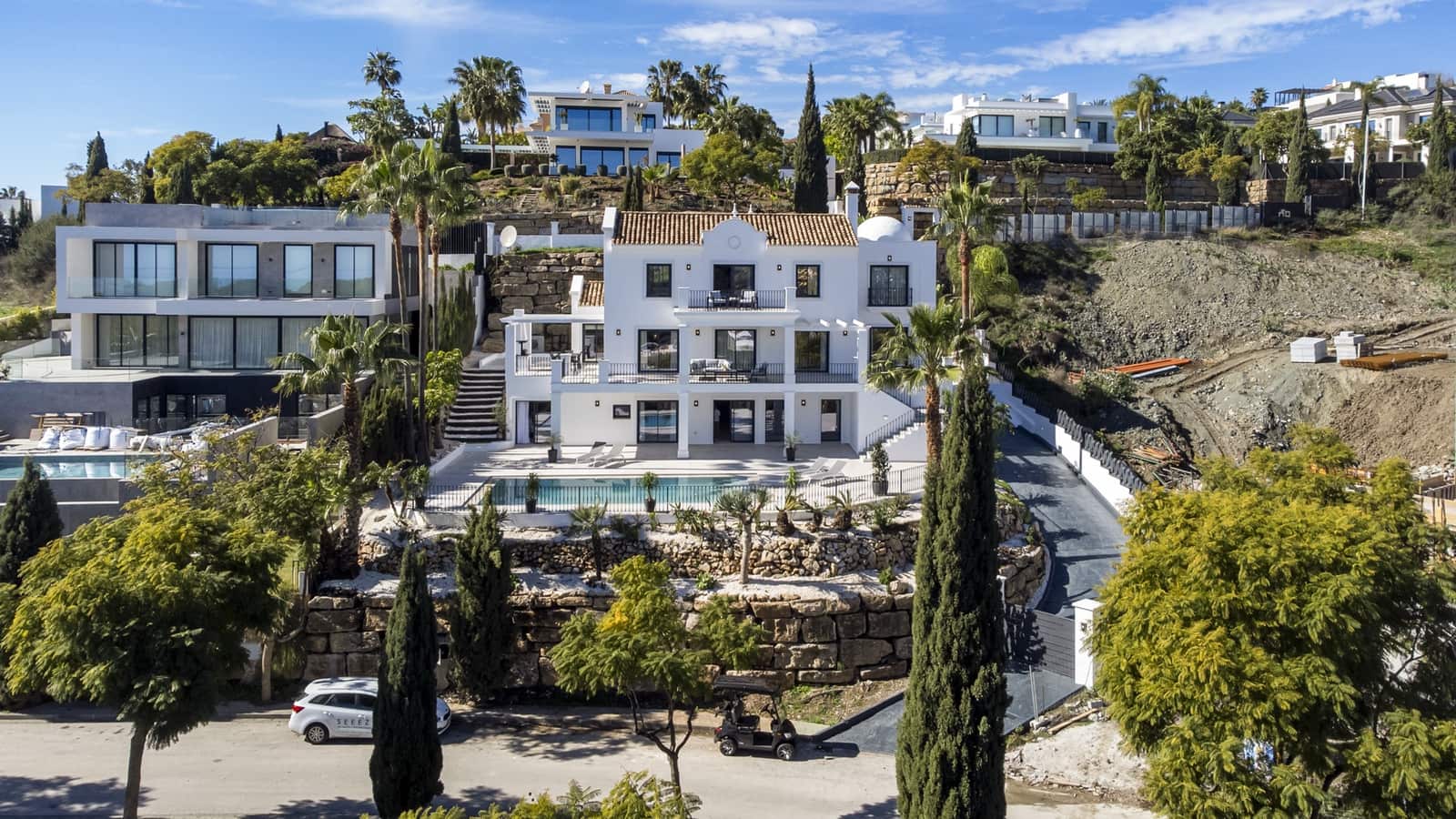 5 makuuhuone Huvila myytävänä paikassa Los Flamingos mukana uima-altaan 
autotalli - 3 495 000 € (Ref: 9794454)