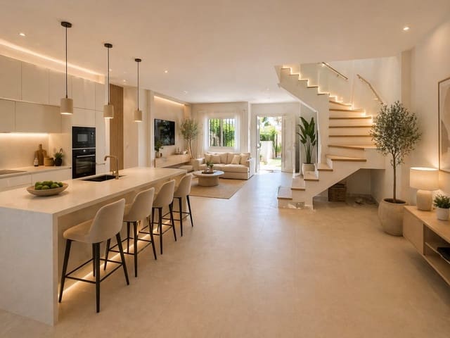 3 makuuhuone Omakotitalo myytävänä paikassa Nueva Andalucia, Marbella mukana uima-altaan 
autotalli - 790 000 € (Ref: 9817808)
