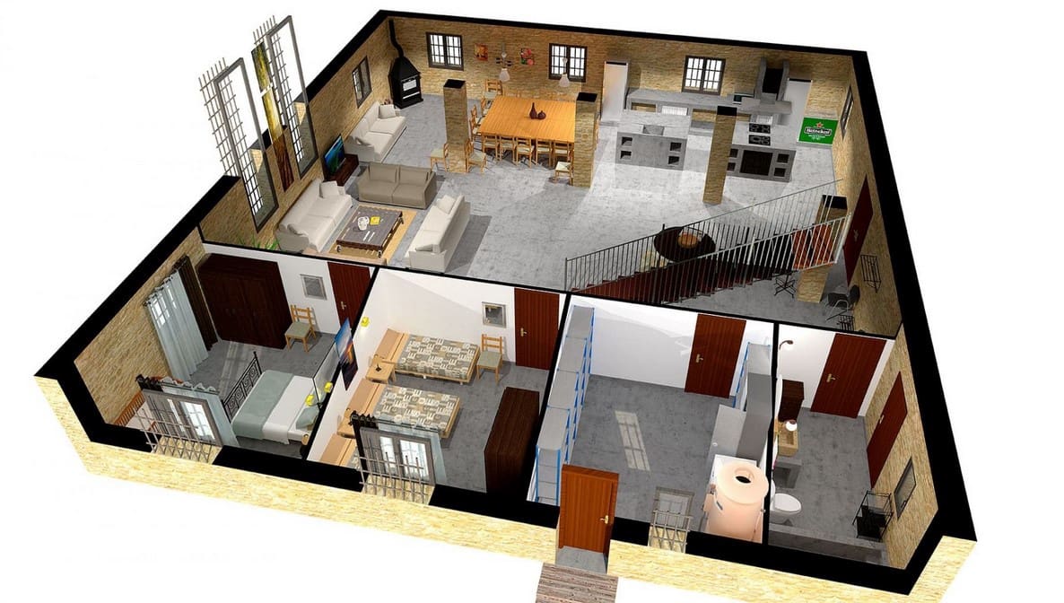 8 soveværelse Guesthouse/B & B til salg i Biar med swimmingpool garage - € 1.000.000 (Ref: 9287917)