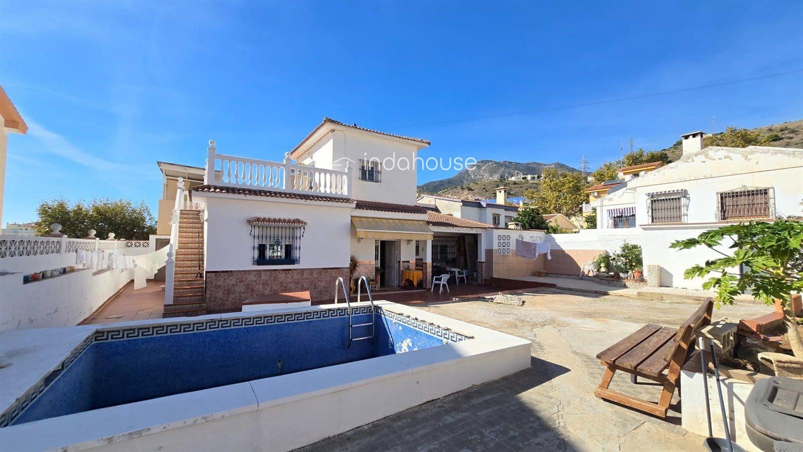 2 sypialnia Willa na sprzedaż w Arroyo de la Miel z basenem garażem - 550 000 € (Ref: 9756390)