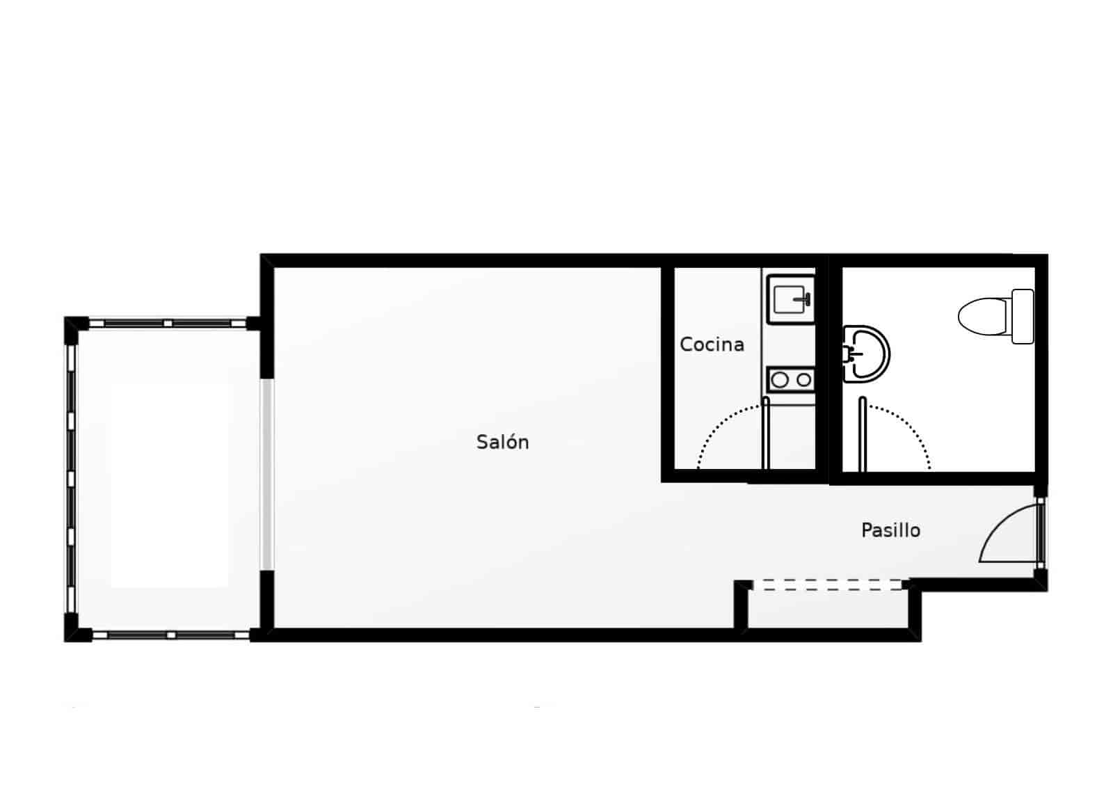 Lejlighed til salg i Torremolinos - € 150.000 (Ref: 9760129)