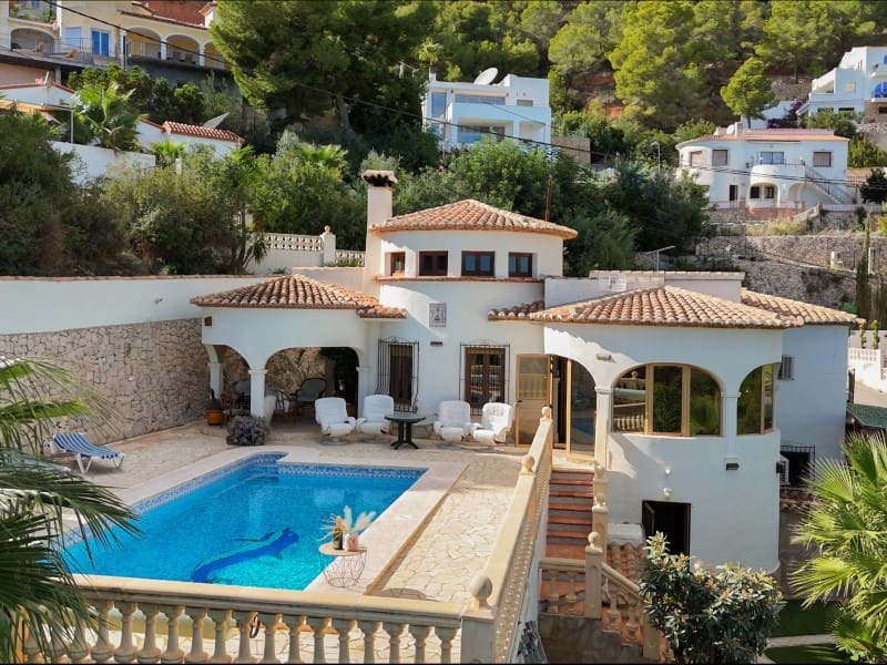 3 makuuhuone Huvila myytävänä paikassa Calpe / Calp - 620 000 € (Ref: 9394040)