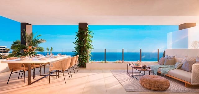 3 sovrum Takvåning till salu i Benalmádena pueblo, Benalmádena med pool - 585 000 € (Ref: 9079734)