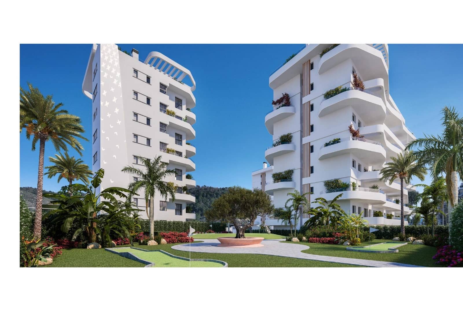 1 soveværelse Lejlighed til salg i La Villajoyosa / Vila Joiosa med swimmingpool - € 346.000 (Ref: 9752019)