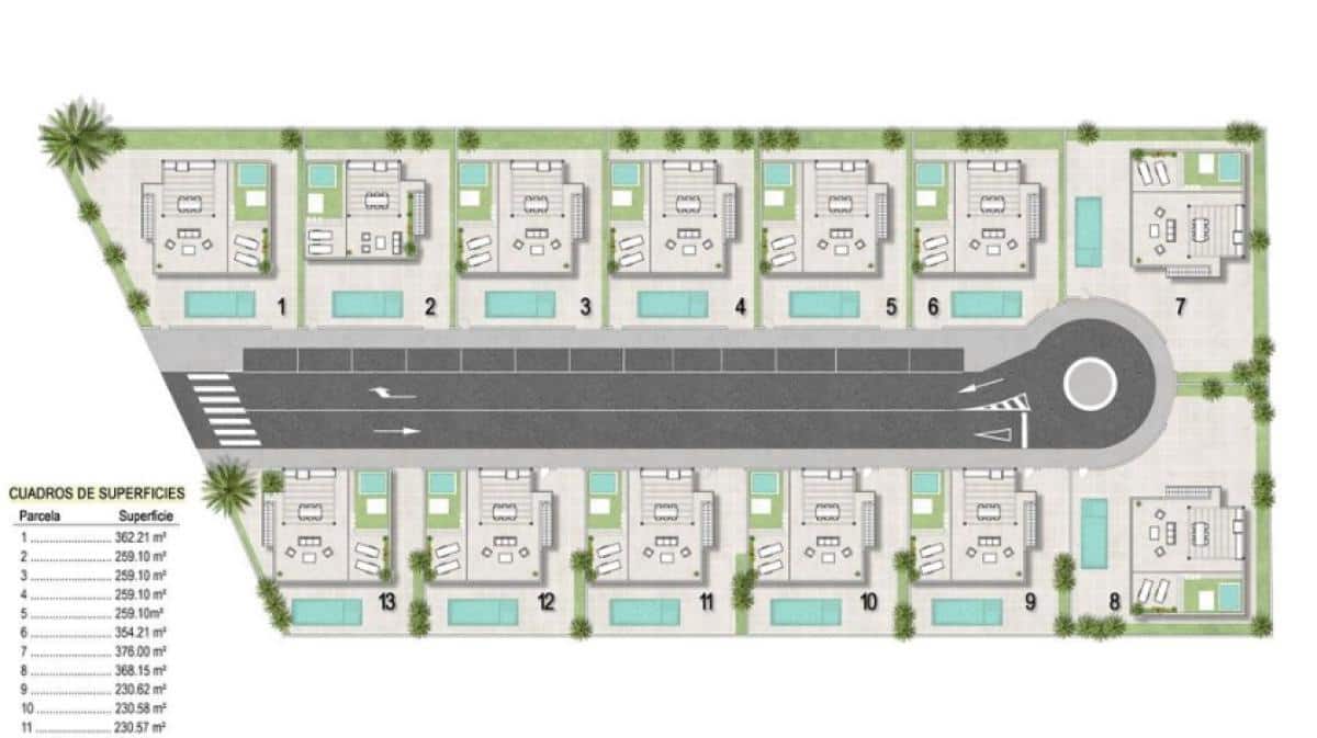 3 makuuhuone Huvila myytävänä paikassa Alhama de Murcia mukana uima-altaan 
autotalli - 305 000 € (Ref: 9544316)