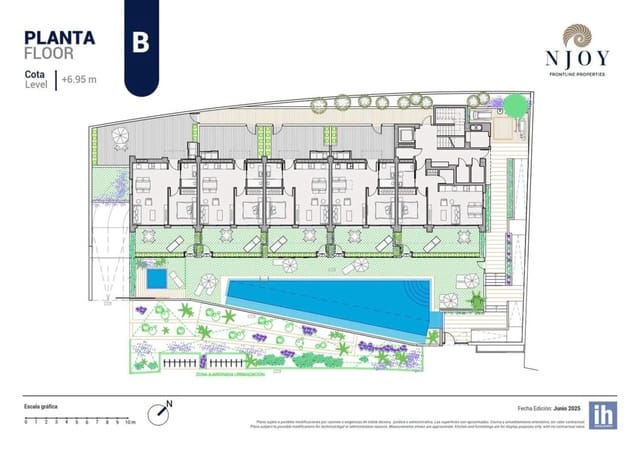 1 quarto Apartamento de Praia para venda em Poble Nou - Montiboli, La Villajoyosa / Vila Joiosa com piscina - 433 000 € (Ref: 9545954)